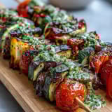 Summer Grilled Veggie Skewers