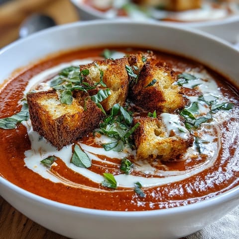 Creamy Roasted Tomato Soup