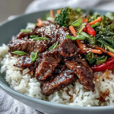 Teriyaki Beef Bowl
