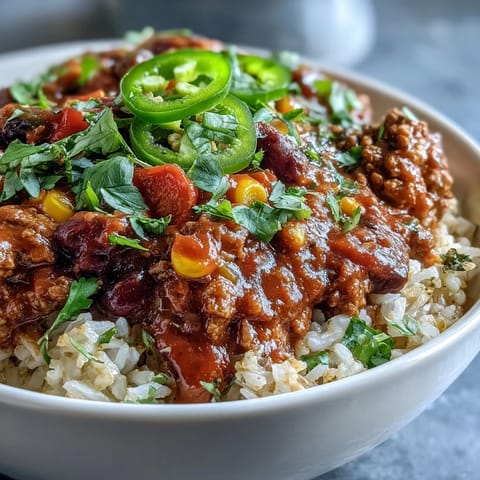 Hearty Chili Bowl Base