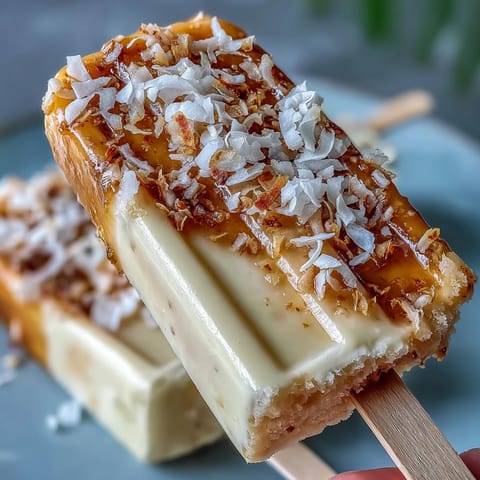 Mango Greek Yogurt Popsicles