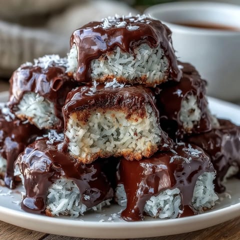 Healthy Chocolate Coconut Bites