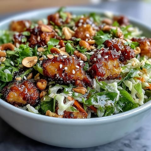 Quick Crispy Rice Salad