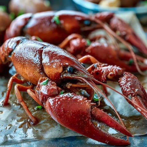 Cajun Crawfish Boil Corn Potatoes