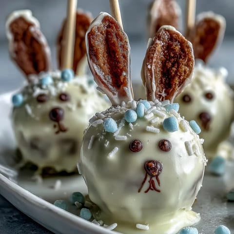 Easter Bunny Cake Pops