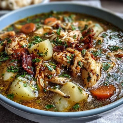 Slow Cooker Chicken Pot