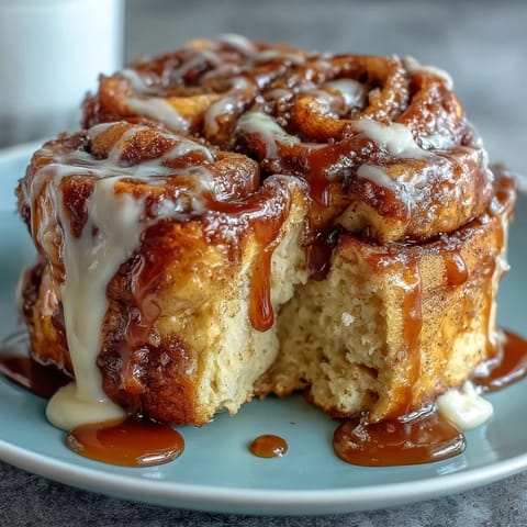 Cinnamon Roll Pancake Casserole