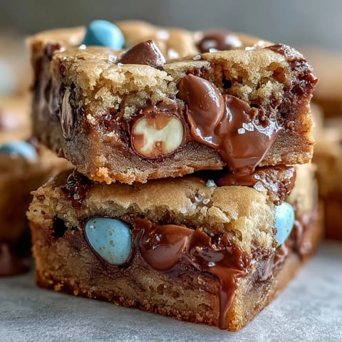Peanut Butter Easter Egg Bars