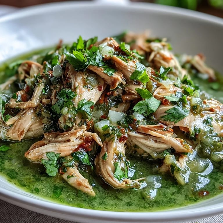 Serve Chicken Chili Verde hot with lime wedges, sliced radishes, and avocado for a bright, comforting Mexican-inspired dinner.