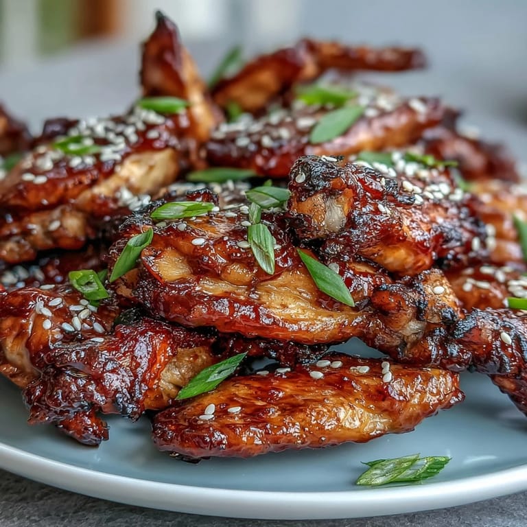 Sizzling Coca Cola Chicken Wings are tossed in a wok with tongs, highlighting the caramelized texture and savory Asian fusion spices.