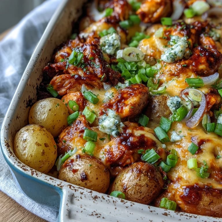 Easy weeknight dinner served straight from the oven, offering a perfect spicy and creamy combination.