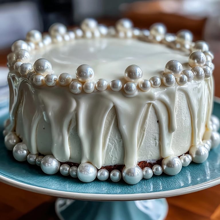 Elegant First Communion sheet cake decorated with pearl fondant and edible pearl accents, perfect for a joyful religious gathering.