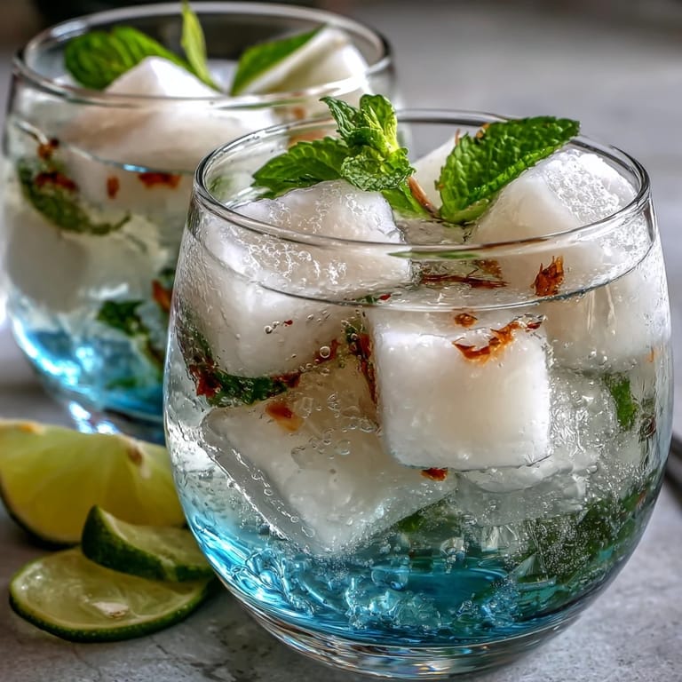Enjoy delightful lychee agar jelly cubes, served elegantly in bubbly yuzu citrus water.